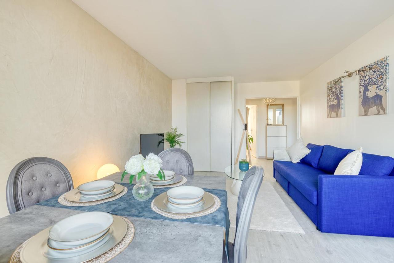 Escale De L'Yvette - 50M2 Cosy, Balcony & Parking Apartment Longjumeau Exterior photo