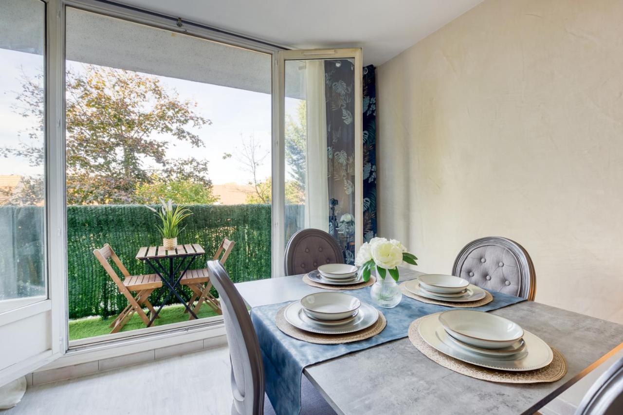 Escale De L'Yvette - 50M2 Cosy, Balcony & Parking Apartment Longjumeau Exterior photo